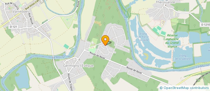 localisation de l'entreprise MONSIEUR MICKAEL DOS SANTOS  GERMIGNY-L'EVEQUE