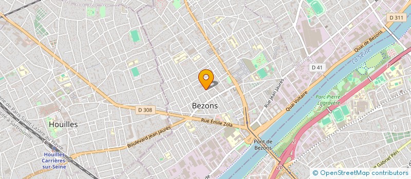 localisation de l'entreprise MONSIEUR MICKAEL DOS SANTOS OLIVEIRA à BEZONS