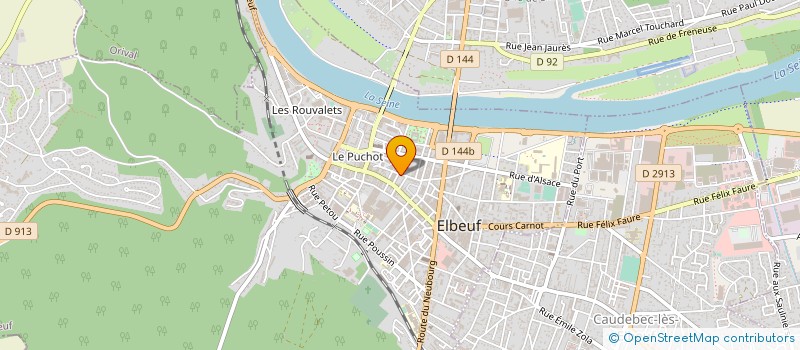 localisation de l'entreprise MONSIEUR MICKAEL DOUBET à ELBEUF