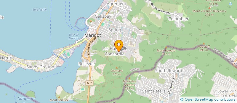 localisation de l'entreprise MONSIEUR MICKAEL DOUDEAU à SAINT-MARTIN