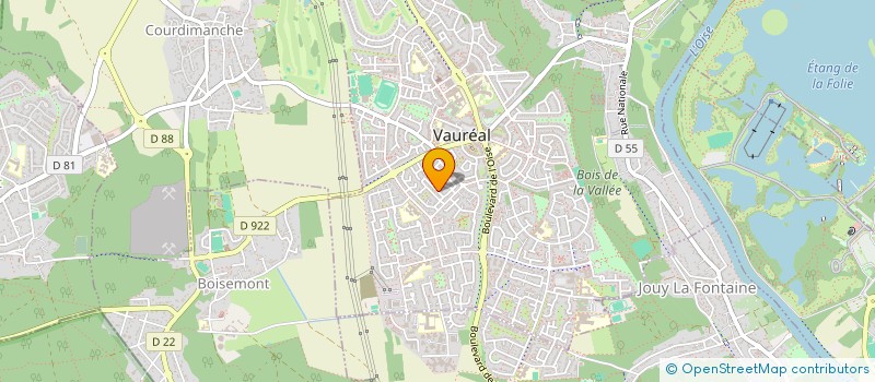 localisation de l'entreprise MONSIEUR MICKAEL DUBOIS  AVERNES