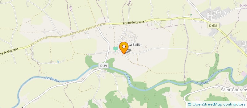 localisation de l'entreprise MONSIEUR MICKAEL DUBOSC à SAINT-GAUZENS