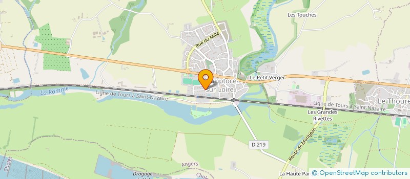 localisation de l'entreprise MONSIEUR MICKAEL DULONG à INGRANDES-LE-FRESNE-SUR-LOIRE