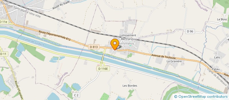 localisation de l'entreprise MONSIEUR MICKAEL DUPARANT  CASTELSAGRAT