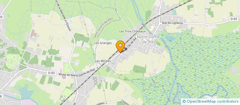 localisation de l'entreprise MONSIEUR MICKAEL DUPONT à NOTRE-DAME-DE-RIEZ