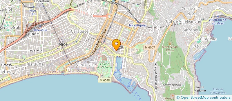 localisation de l'entreprise MONSIEUR MICKAEL DUPONT à NICE