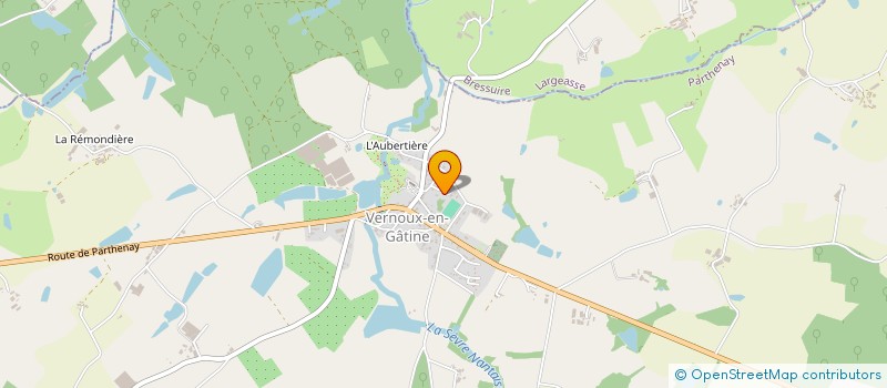 localisation de l'entreprise MONSIEUR MICKAEL DUPUIS  VERNOUX-EN-GATINE