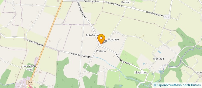 localisation de l'entreprise MONSIEUR MICKAEL DUPUIS  NOAILLAC