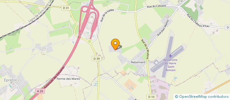 localisation de l'entreprise MONSIEUR MICKAEL DURAND  EPRETOT