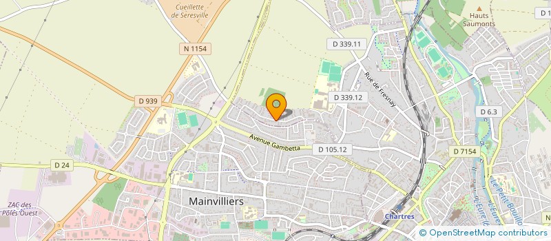 localisation de l'entreprise MONSIEUR MICKAEL DURAND à CHARTRES