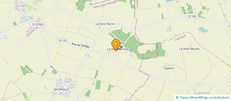 localisation de l'entreprise MONSIEUR MICKAEL DUREDON  CHIVES