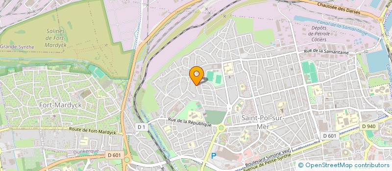 localisation de l'entreprise MONSIEUR MICKAEL DURIEUX à DUNKERQUE
