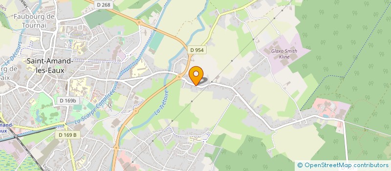 localisation de l'entreprise MONSIEUR MICKAEL DUROT  SAINT-AMAND-LES-EAUX