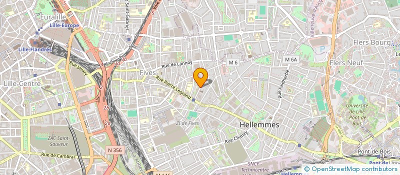 localisation de l'entreprise MONSIEUR MICKAEL DURUISSEAU  LILLE