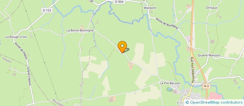 localisation de l'entreprise MONSIEUR MICKAEL DUTEIL  ETRUNGT