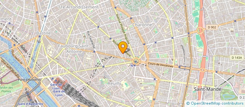 localisation de l'entreprise MONSIEUR MICKAEL EDERY  PARIS