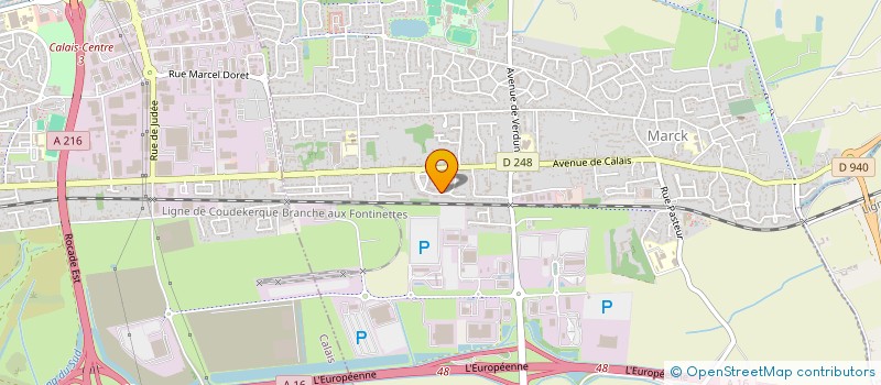 localisation de l'entreprise MONSIEUR MICKAEL EL FARISSI  MARCK