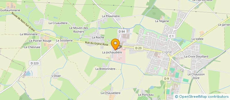 localisation de l'entreprise MONSIEUR MICKAEL ELISA  LIGNE