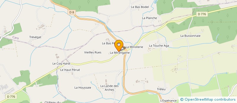 localisation de l'entreprise MONSIEUR MICKAEL EPAILLARD  RUFFIAC