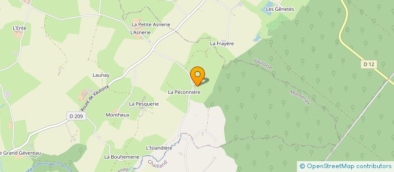 localisation de l'entreprise MONSIEUR MICKAEL EPRON  SAINT-PIERRE-DES-LANDES