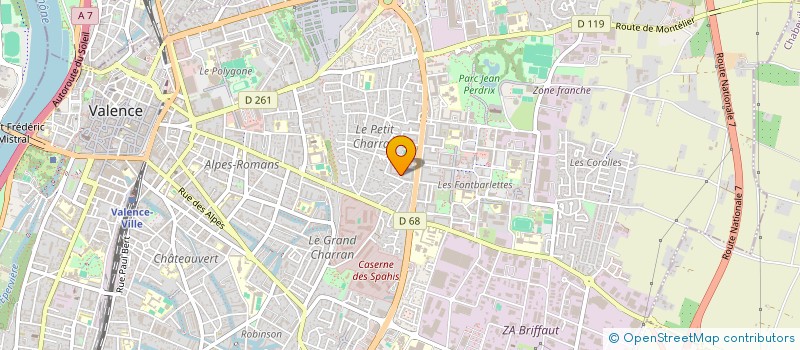 localisation de l'entreprise MONSIEUR MICKAEL ESCUDERO à VALENCE