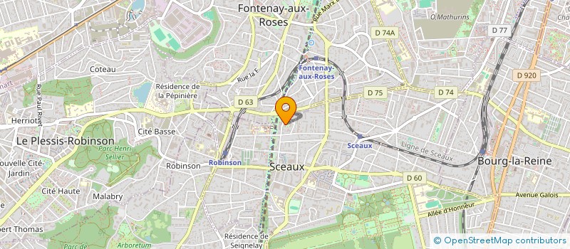 localisation de l'entreprise MONSIEUR MICKAEL ESSINDI à SCEAUX