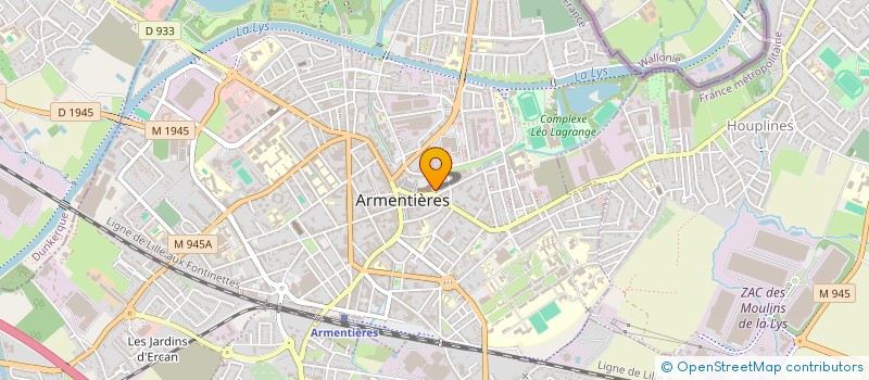 localisation de l'entreprise MONSIEUR MICKAEL ESTEVEZ  HENIN-BEAUMONT