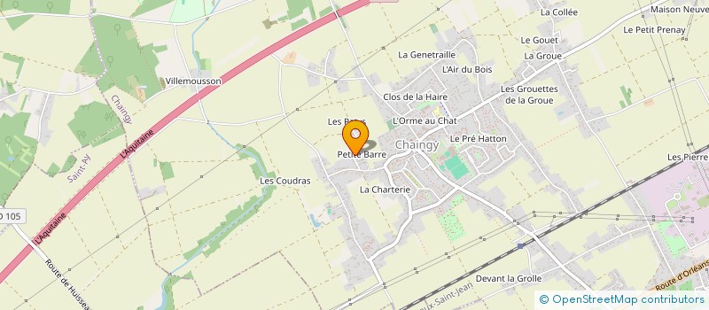 localisation de l'entreprise MONSIEUR MICKAEL ETOLINT à CHAINGY