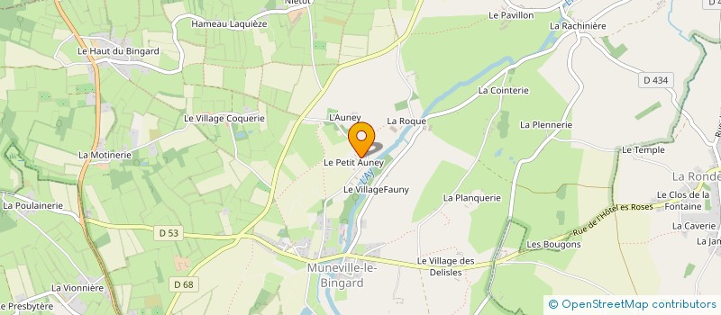 localisation de l'entreprise MONSIEUR MICKAEL FALAISE à MUNEVILLE-LE-BINGARD