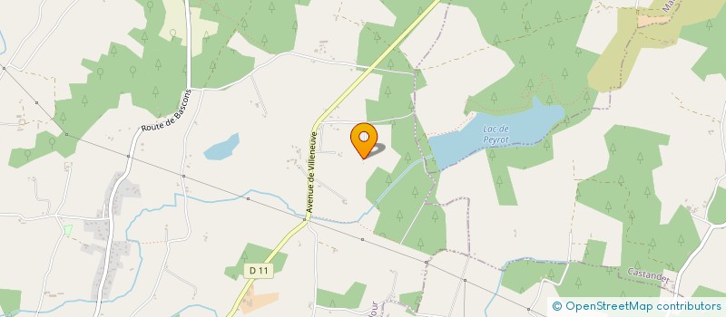 localisation de l'entreprise MONSIEUR MICKAEL FANTIN  GRENADE-SUR-L'ADOUR