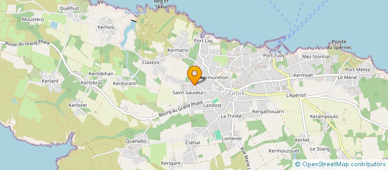 localisation de l'entreprise MONSIEUR MICKAEL FAOU  GROIX