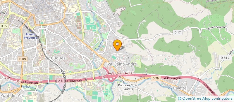 localisation de l'entreprise MONSIEUR MICKAEL FARNAUD à AIX-EN-PROVENCE