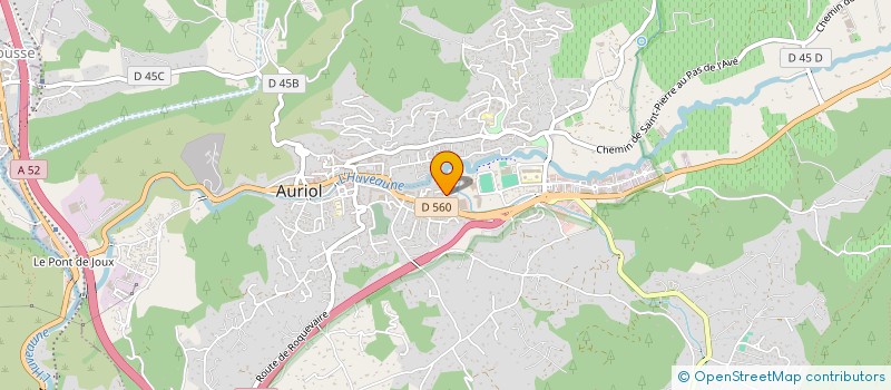 localisation de l'entreprise MONSIEUR MICKAEL FASSETA  AURIOL