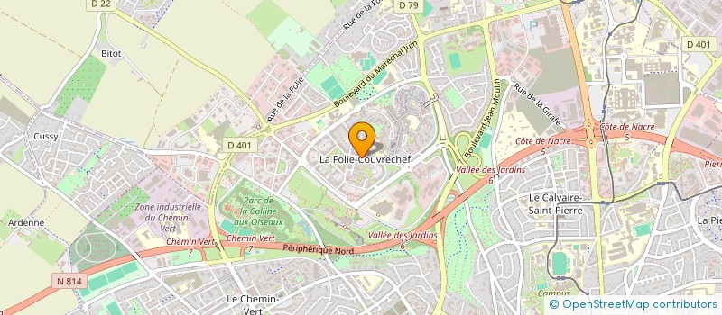localisation de l'entreprise MONSIEUR MICKAEL FAURE à CAEN