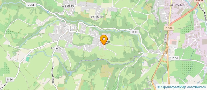 localisation de l'entreprise MONSIEUR MICKAEL FAUST  ORLIENAS