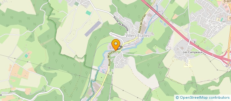 localisation de l'entreprise MONSIEUR MICKAEL FAUVEL  VILLERS-ECALLES