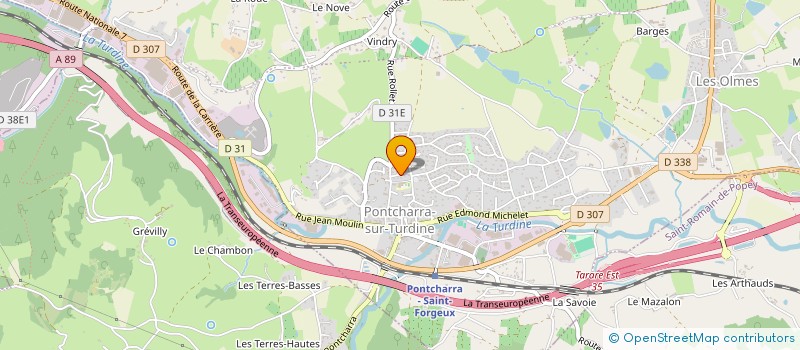 localisation de l'entreprise MONSIEUR MICKAEL FAYE  VINDRY-SUR-TURDINE