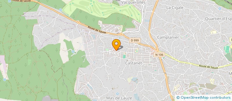 localisation de l'entreprise MONSIEUR MICKAEL FAZENDEIRO  NIMES