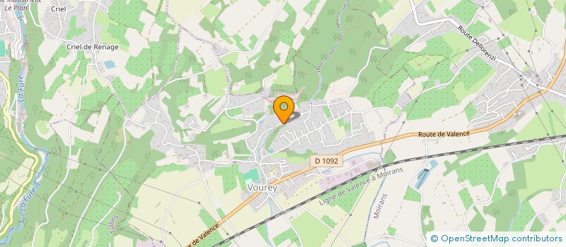 localisation de l'entreprise MONSIEUR MICKAEL FERNANDES  VOUREY