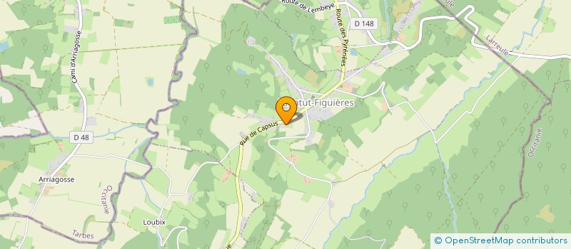 localisation de l'entreprise MONSIEUR MICKAEL FERNANDEZ  LABATUT-FIGUIERES