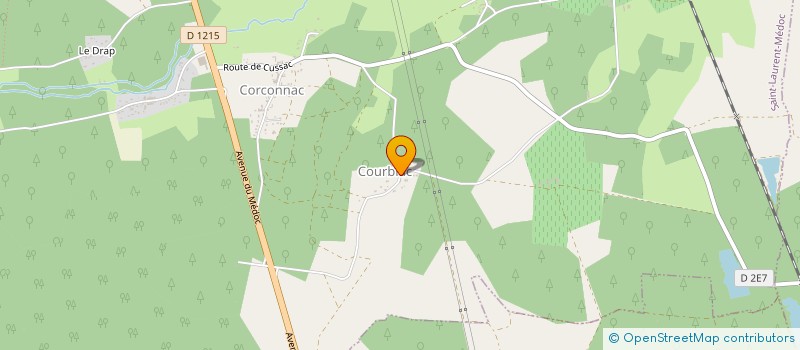 localisation de l'entreprise MONSIEUR MICKAEL FERNANDEZ  SAINT-LAURENT-MEDOC