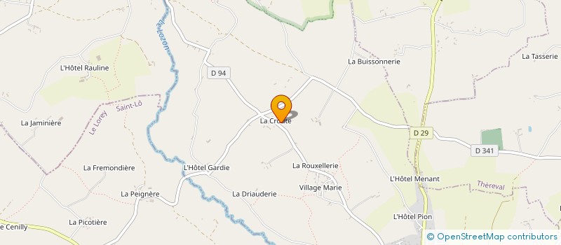 localisation de l'entreprise MONSIEUR MICKAEL FERON  HAUTEVILLE-LA-GUICHARD