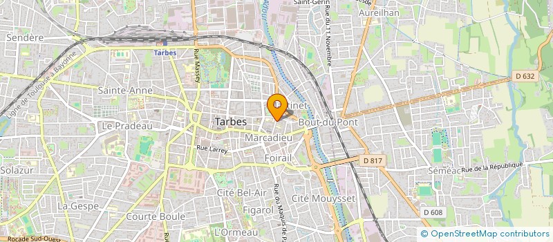 localisation de l'entreprise MONSIEUR MICKAEL FIGUEIRA  TARBES