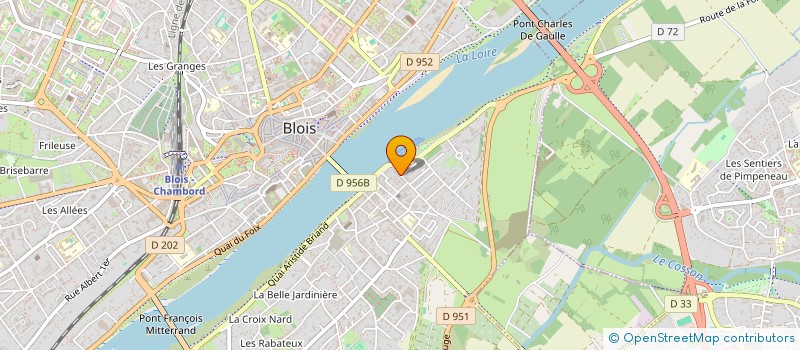 localisation de l'entreprise MONSIEUR MICKAEL FILLIAU  BLOIS