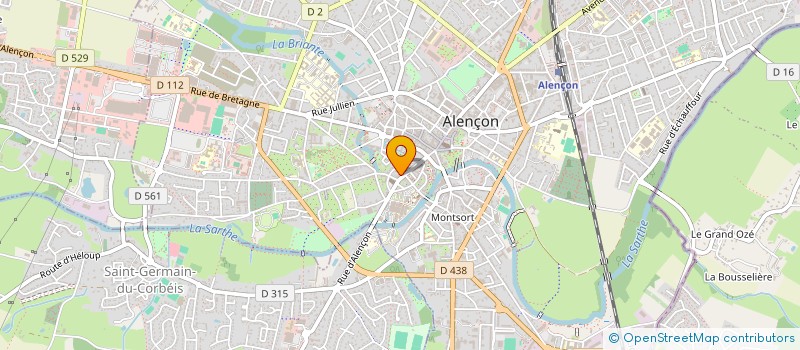 localisation de l'entreprise MONSIEUR MICKAEL FINEAU à ALENCON