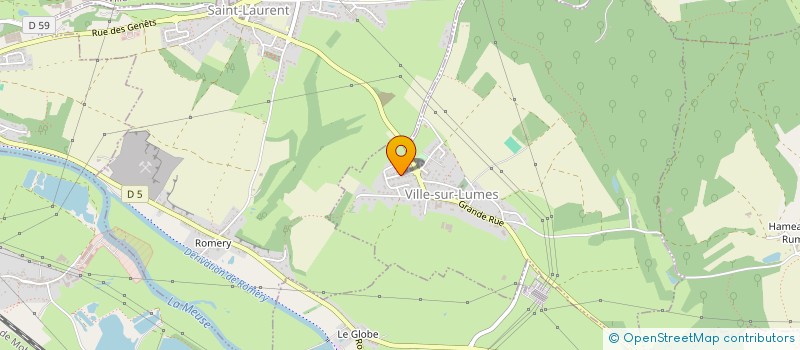 localisation de l'entreprise MONSIEUR MICKAEL FLANDRE  VILLE-SUR-LUMES