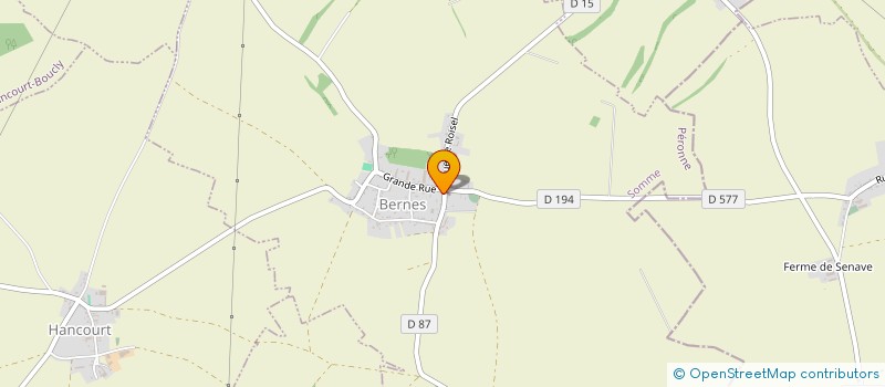 localisation de l'entreprise MONSIEUR MICKAEL FLANDRIN  BERNES