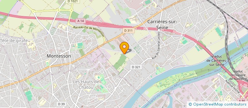 localisation de l'entreprise MONSIEUR MICKAEL FLANQUART à CARRIERES-SUR-SEINE