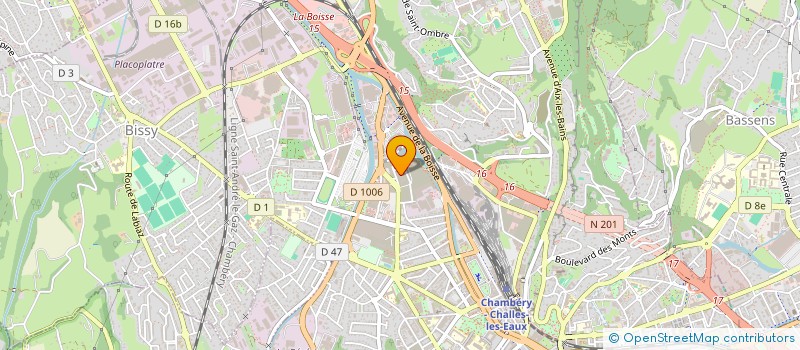 localisation de l'entreprise MONSIEUR MICKAEL FOK BOR  CHAMBERY