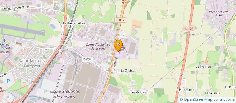 localisation de l'entreprise MONSIEUR MICKAEL FORTUN à NOYAL-CHATILLON-SUR-SEICHE